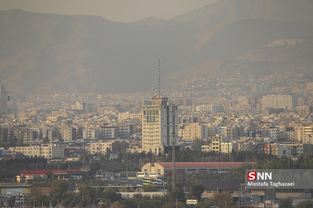 اعلام اطلاعات یک سوم ایستگاه های سنجش آلودگی هوای تهران طی امروز