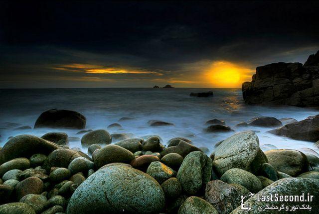 7 منظره دیدنی از تخته سنگ های گرد یا گرداله ها