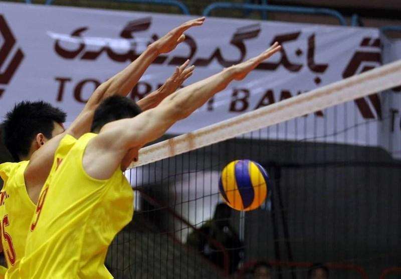 پیروزی حریف تیم ملی والیبال ایران در بازی محبت آمیز