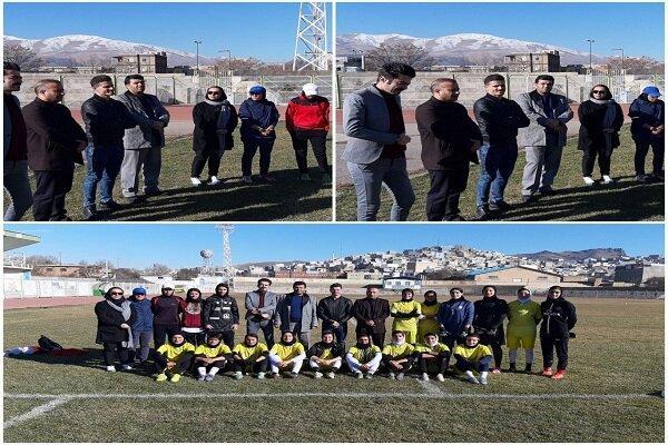 حضور وریا غفوری در تمرین وچان کردستان در آستانه بازی حساس هفته