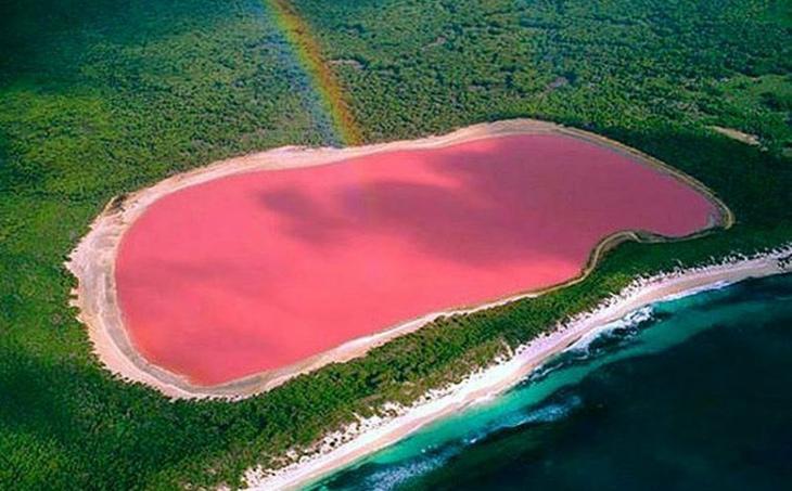 دریاچه صورتی (Lake Hillier) - استرالیا