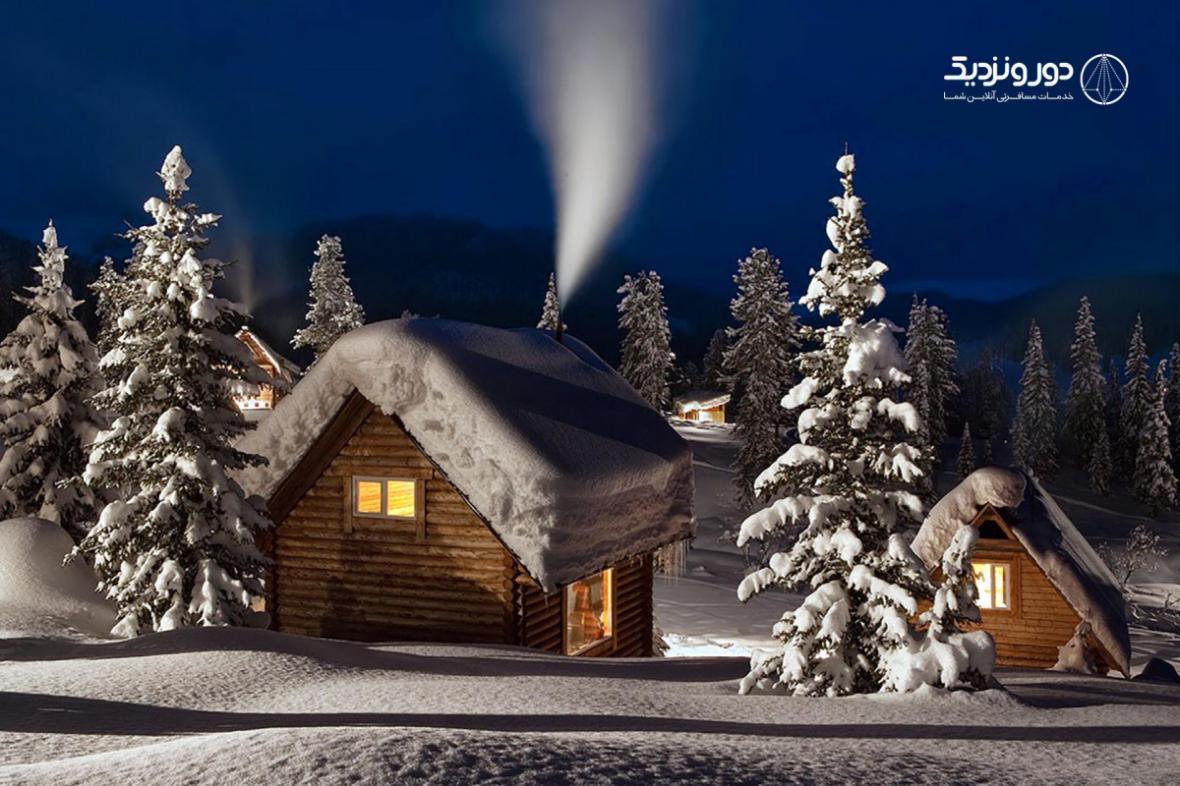 هوای سد و زندگی گرم در سیبری