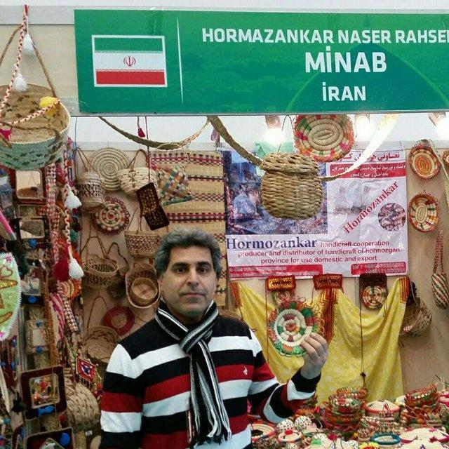 صنایع دستی میناب در راه ترکیه