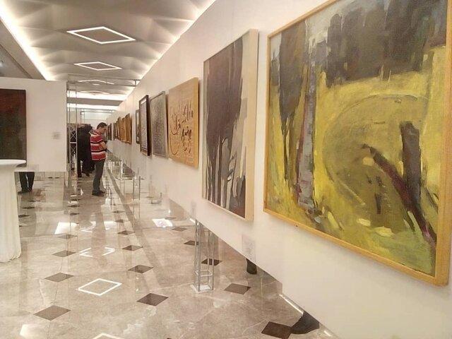 چهارمین دوره اکسپو هنری تبریز شروع به کار کرد