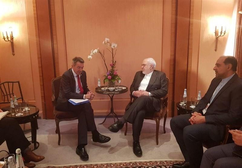 دیدار ظریف و رئیس کمیته بین المللی صلیب سرخ جهانی