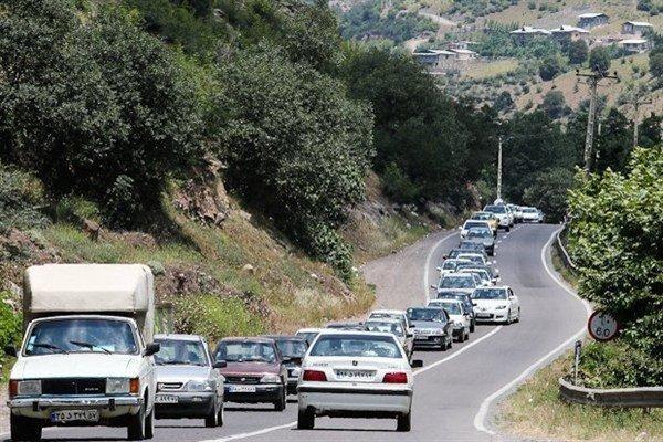 ترافیک سنگین در محور قم - تهران، کاهش 1.9 درصدی تردد