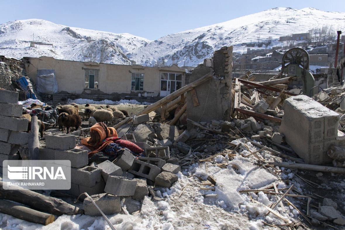 خبرنگاران برف، سرما و زلزله در خوی