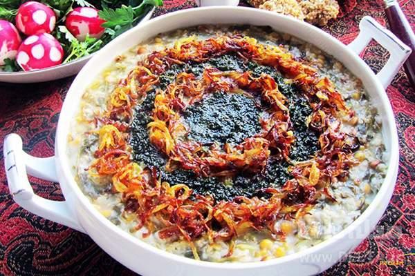 طرز پخت آش آبادانی