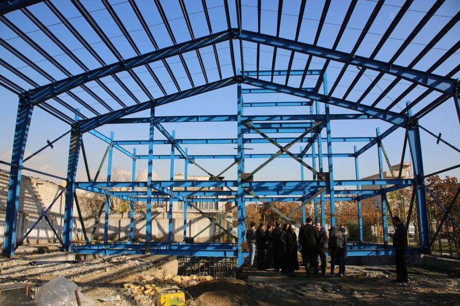 پیشرفت 45 درصدی ساخت مجموعه ورزشی مظاهری