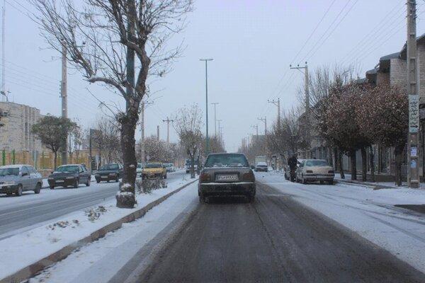 برف و سرما استان اردبیل را فرا گرفت