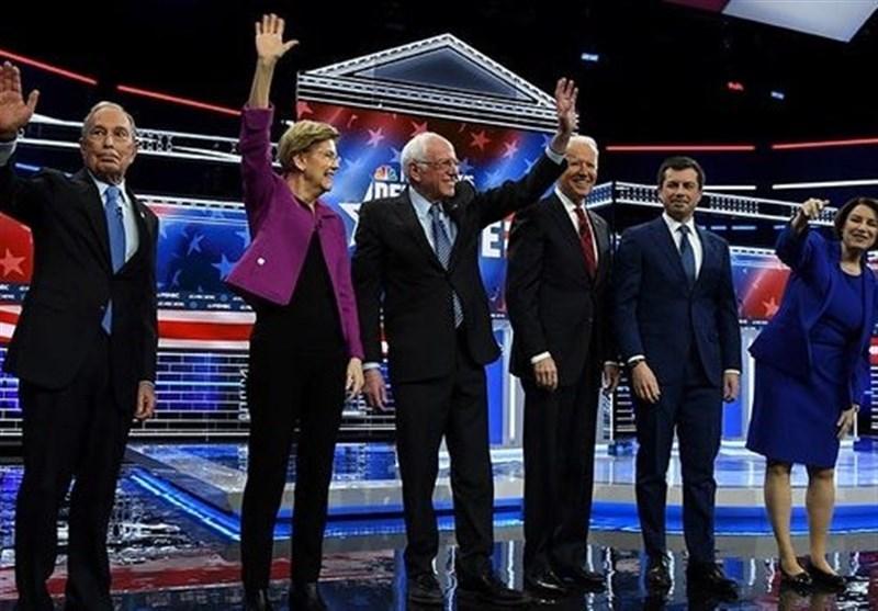 5 نامزد دموکرات برای رقابت های انتخابات ریاست جمهوری آمریکا باقی ماندند