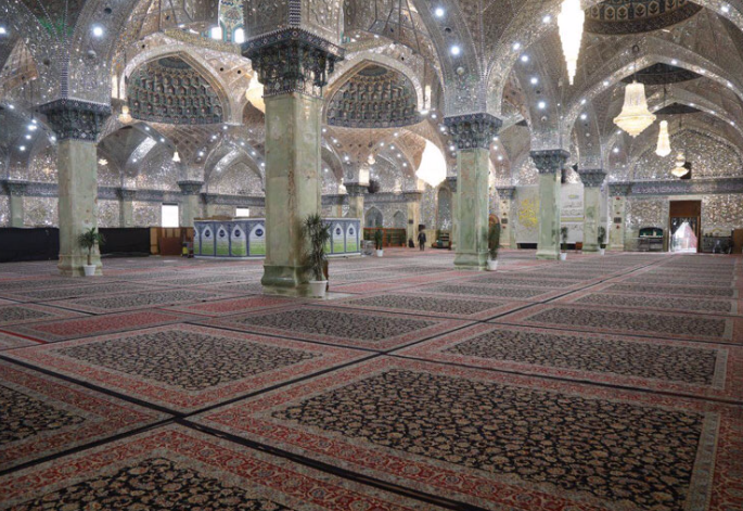 حرم امامین عسکریین (ع) با 3500 تخته فرش نفیس مفروش شد حرم امامین عسکریین (ع) با 3500 تخته فرش نفیس مفروش شد
