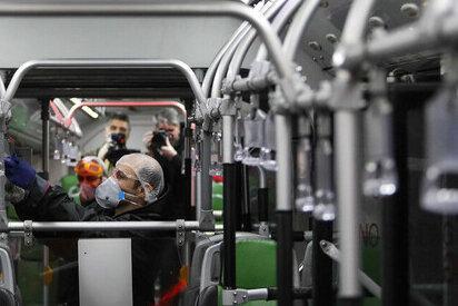 خدمات رسانی ناوگان اتوبوسرانی بندرعباس متوقف شد