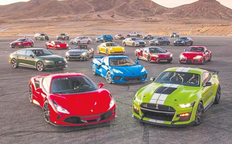 رقابت 21 خودروی برتر جهان برای یک جایزه