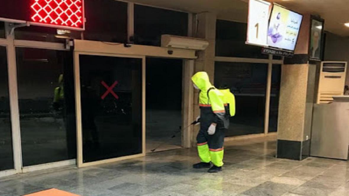 شهر سردشت لردگان ضدعفونی شد