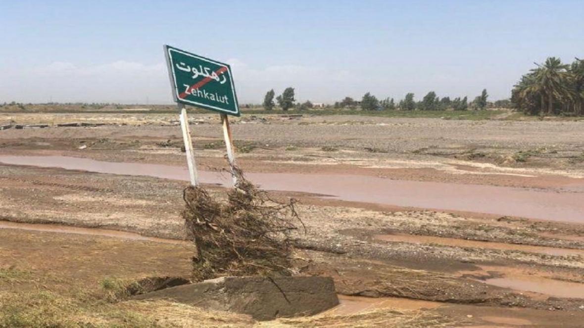 شرایط شهر سیل زده زهکلوت، خسارت های سیل در این شهر