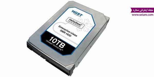 اولین هارد دیسک 10 ترابایتی جهان از سوی HGST