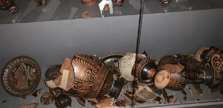 آسیب شدید زلزله به موزه باستان شناسی زاگرب