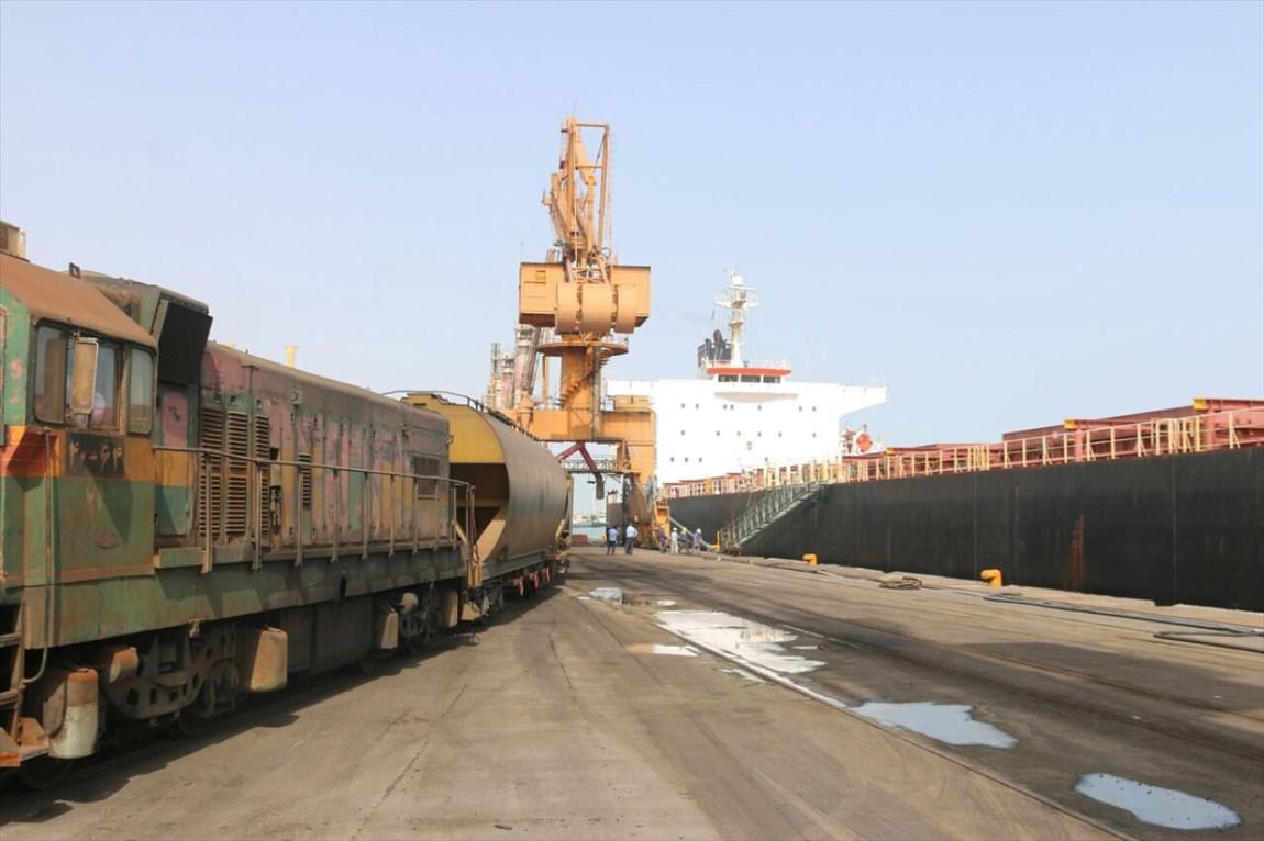 خط بارگیری مستقیم قطار از کشتی شروع بکار کرد