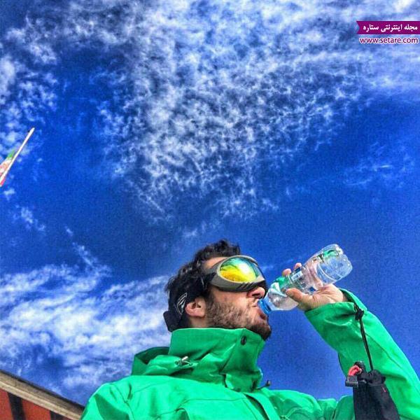 عکسی متفاوت از سیاوش خیرابی