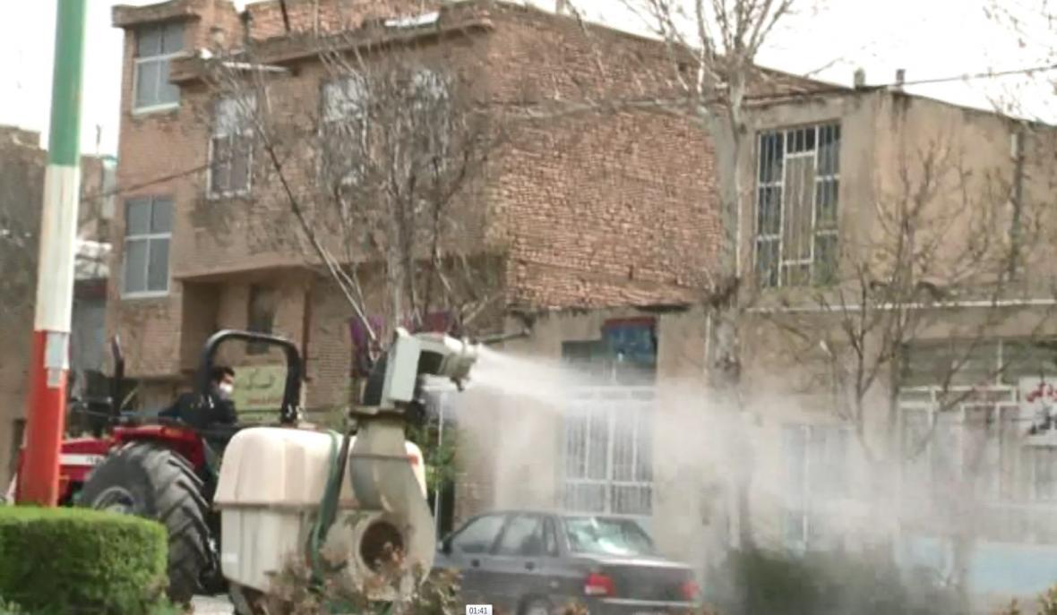 ضدعفونی و گندزدایی مداوم شهر خنداب ضدعفونی و گندزدایی مداوم شهر خنداب