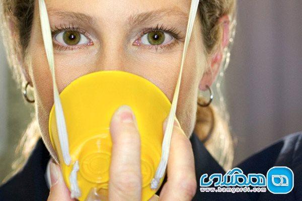 آشنایی با کاربرد ماسک اکسیژن در هواپیما