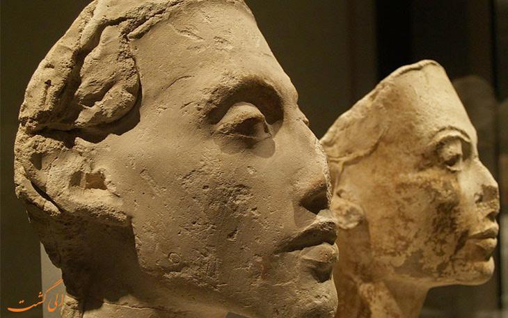 اسرار مجسمه های مصری با بینی شکسته