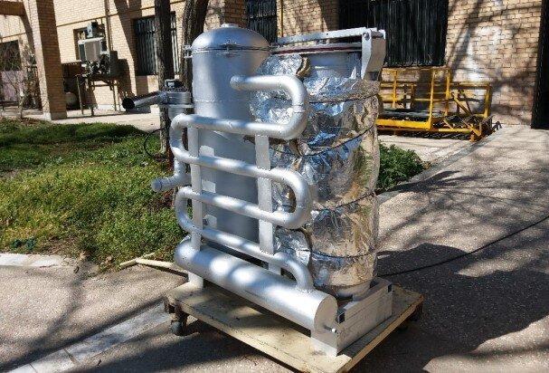 دستگاه گازی ساز زیست توده از نوع پایین سو ساخته شد