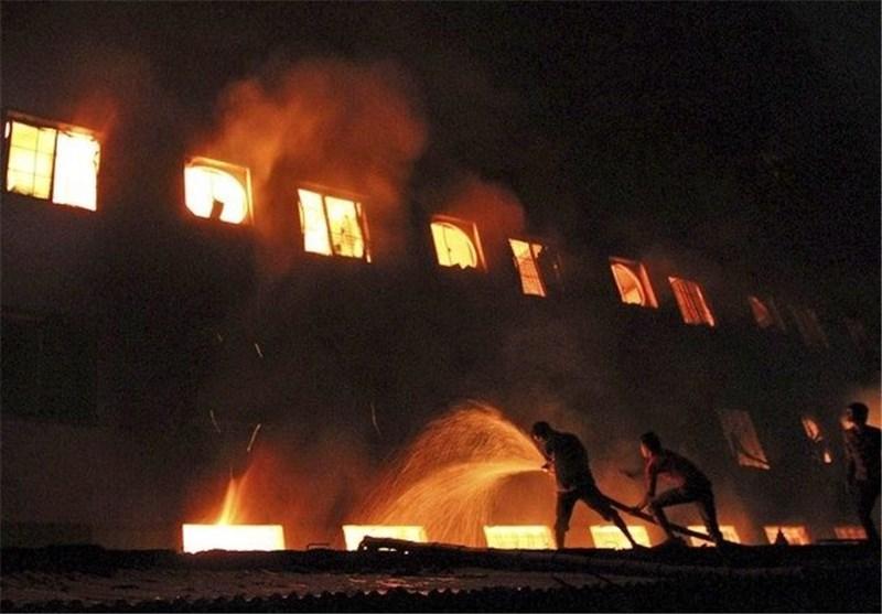 8 کارگر بنگلادشی دیگر طعمه حریق شدند