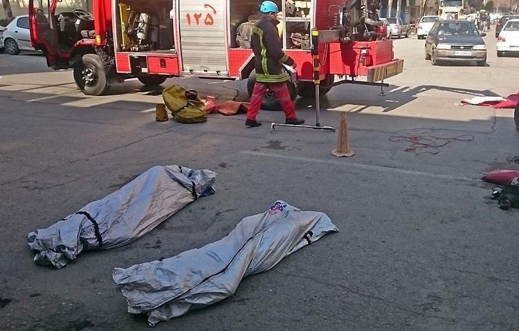 مرگ دلخراش دو کارگر در دستگاه چرخ کننده مقوا