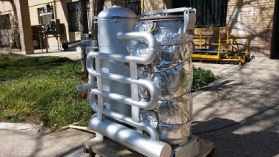 گازی ساز زیست توده از نوع پایین سو طراحی و ساخته شد