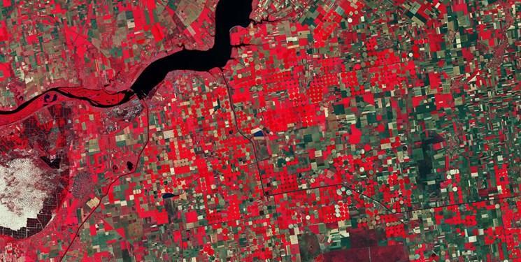تصویر فضایی با نور فروسرخ