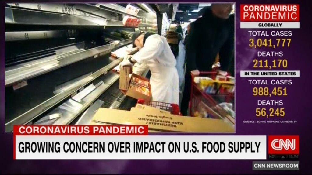 هشدار کمبود مواد غذایی و نابودی هزاران راس دام در آمریکا