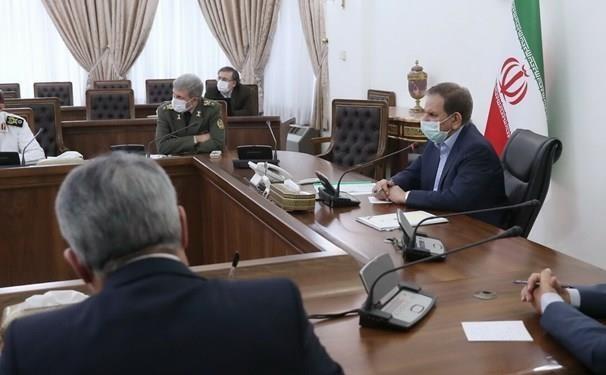 تشکیل جلسه ادغام بانک های نیرو های مسلح به ریاست جهانگیری تشکیل جلسه ادغام بانک های نیرو های مسلح به ریاست جهانگیری