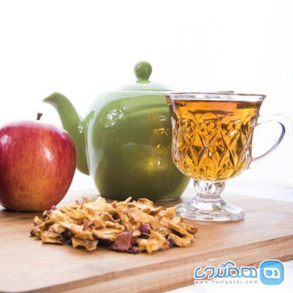 چای پوست سیب آرامبخش طبیعی