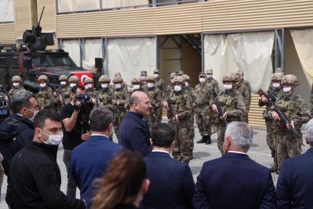 ورود وزیر کشور ترکیه به خاک سوریه برای نخستین بار