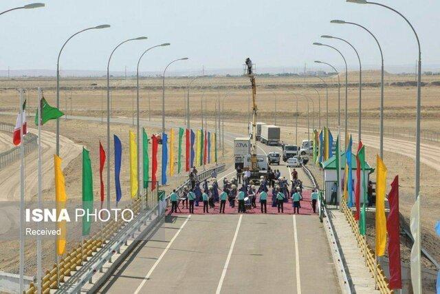 پل جدید مرزی سرخس بین ایران و ترکمنستان افتتاح شد