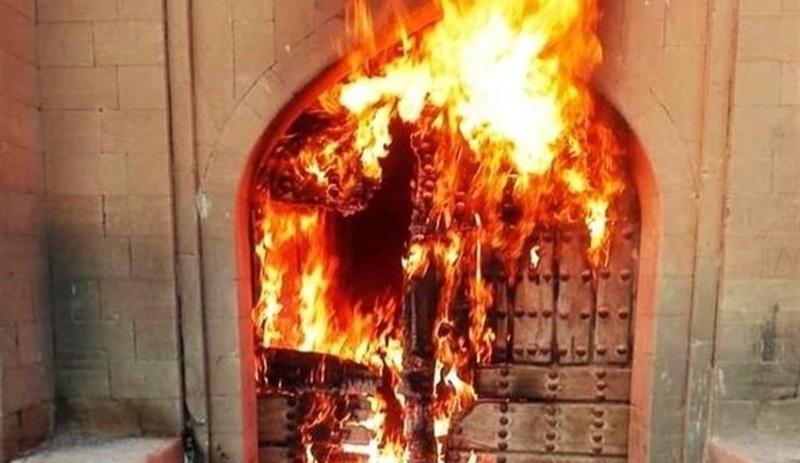 نابودی یک اثر 300 ساله توسط افراد ناشناس