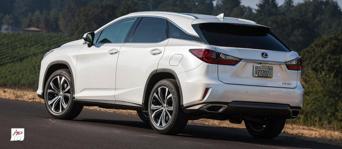 مقایسه لکسوس RX200t با خودروهای هم رده