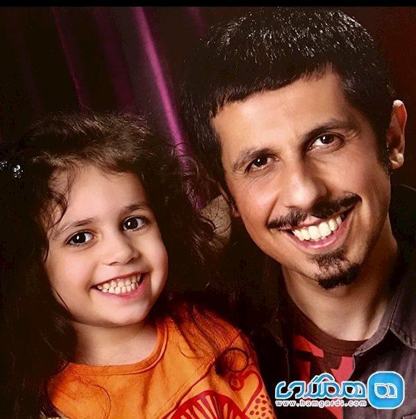 جواد رضویان و دخترش با دندان های شبیه به هم عکس جواد رضویان و دخترش با دندان های شبیه به هم