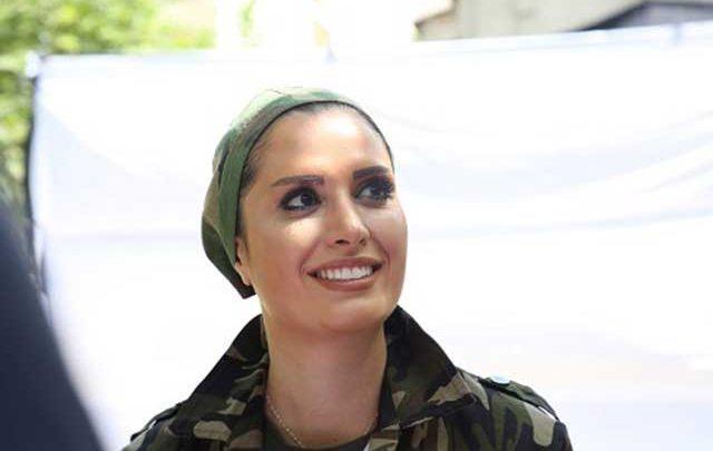بازیگر زن لبنانی همبازی ریحانه پارسا به ایران آمد، تصاویر
