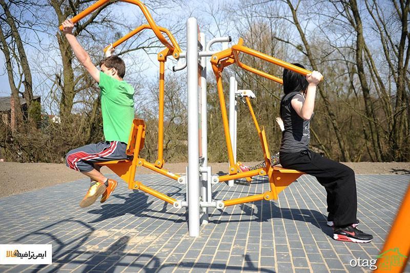 بررسی 12 دستگاه ورزشی پارک