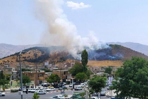 علت آتش سوزی در پارک جنگلی توس نوذر سنندج چه بود؟