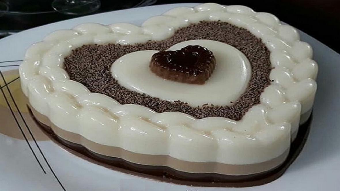 طرز تهیه پاناکوتا سه رنگ
