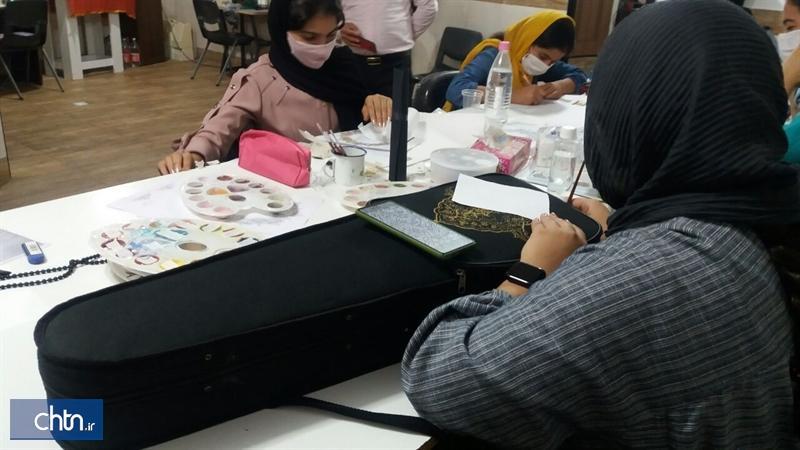 گیلوان طارم میزبان کارگاه آموزشی تذهیب
