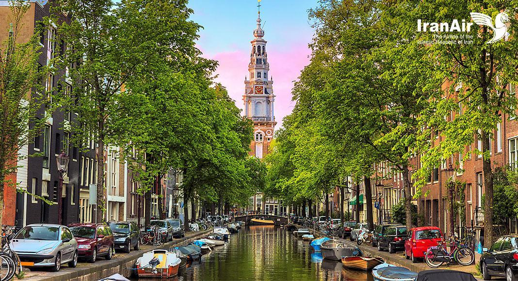پروازهای تهران آمستردام ایران ایر
