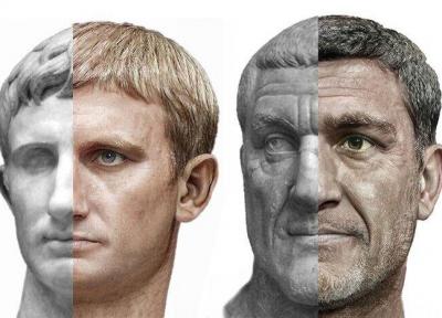 خبرنگاران شبیه سازی چهره امپراطوران رُم با ترکیب هنر و هوش مصنوعی