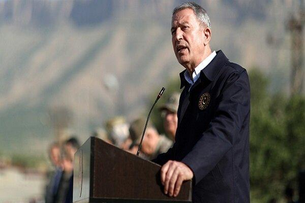 وزیر دفاع ترکیه: حق مان را می خواهیم