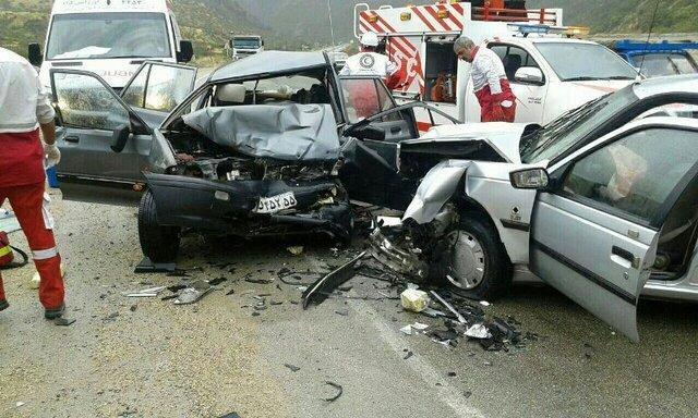 تصادف در محور مریوان-سروآباد 2 کشته برجای گذاشت