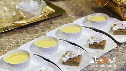 طرز تهیه دسر سابونه یا ساگو کاراملی